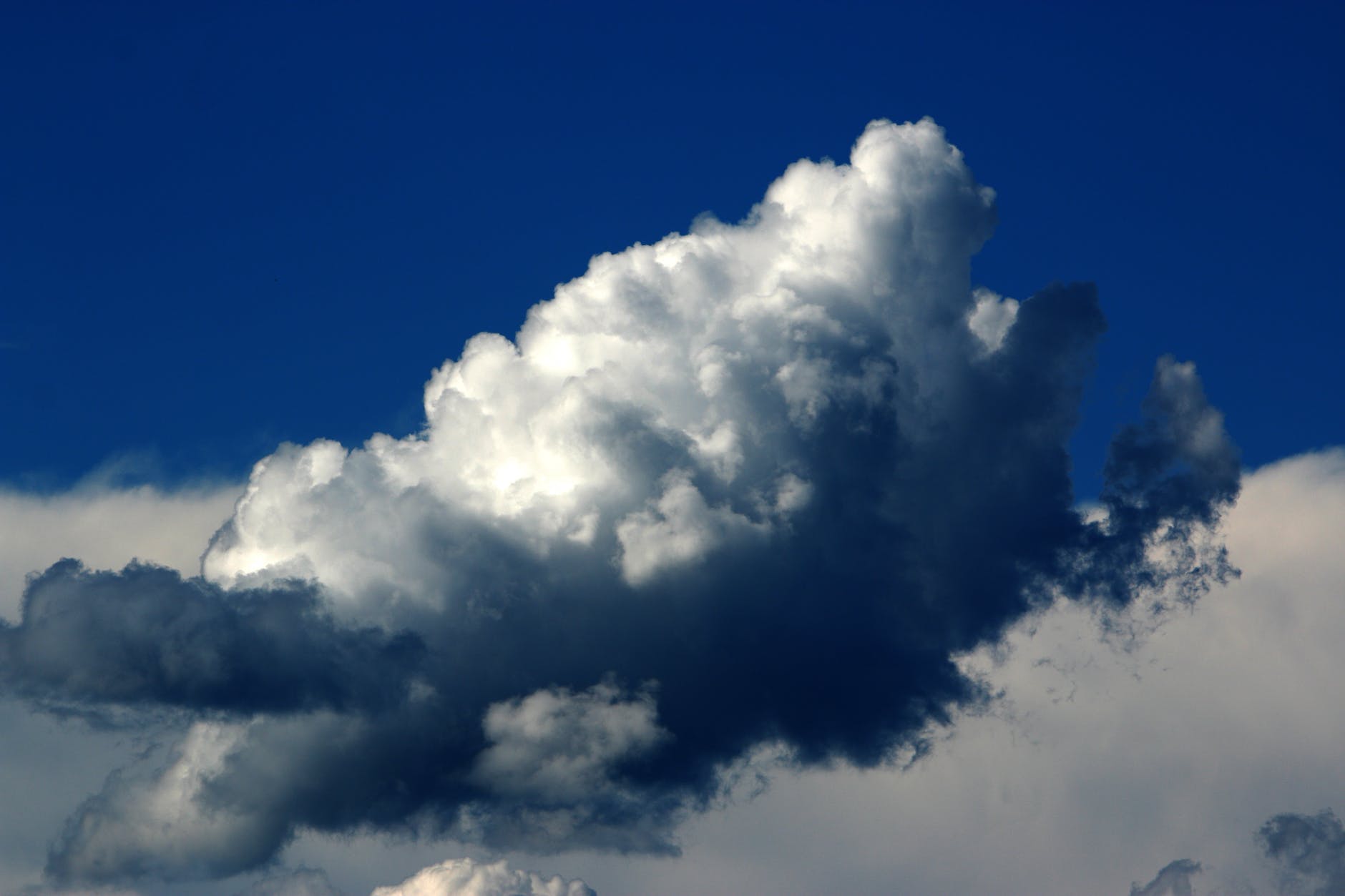 blue sky clouds cloudscape cloudy