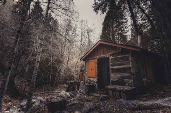 abandoned broken cabin calamity