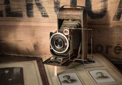 antique camera classic lens
